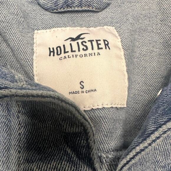 Hollister Size Small Women’s Denim Jacket 98% Cotton - Picture 4 of 4